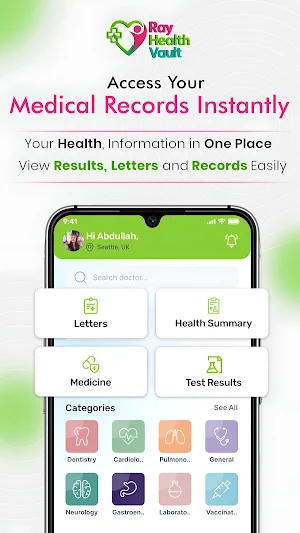 RHV Patient Screenshot 0