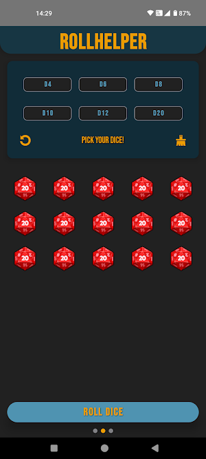 RollHelper Screenshot 2