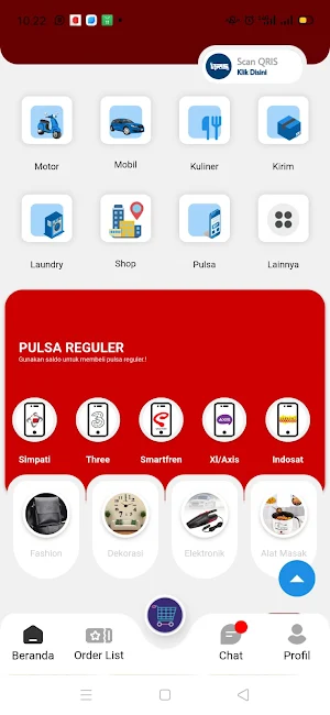 AM1N - OJOL - OLSHOP - PPOB Screenshot 2