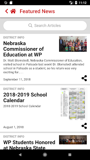 Wauneta-Palisade Schools Screenshot 2