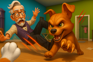 Grandpa Bad Dog Simulator Screenshot 2