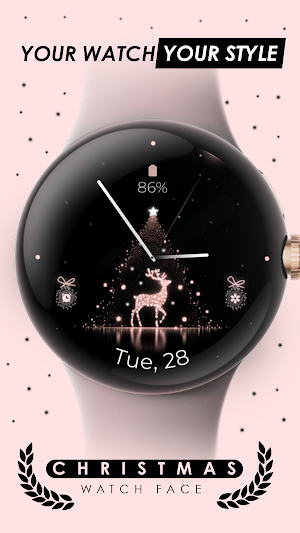 Magic Christmas watch face Screenshot 0