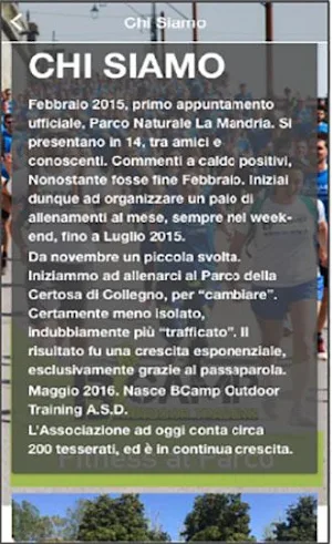 BCamp Outdoor Training Screenshot 1
