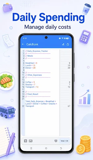 CalcBook: Math Notepad Utility Screenshot 1