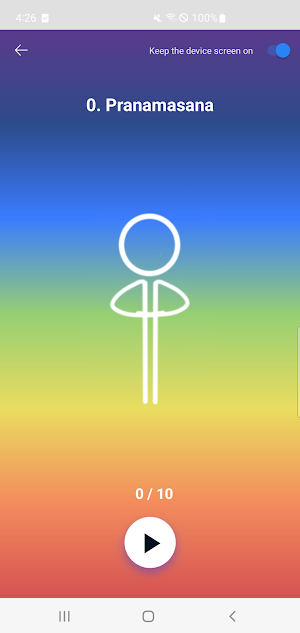 Surya Namaskar Counter Screenshot 2