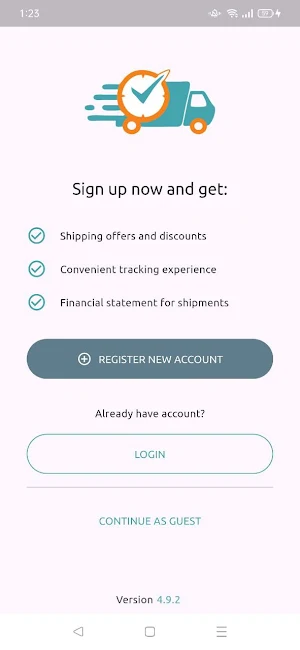 عالسريع للتوصيل اللوجستي Screenshot 0