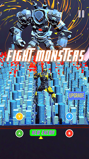 iron robot game man superhero Screenshot 1