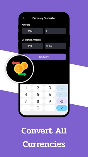 MRate - Currency Convertor App Screenshot 1