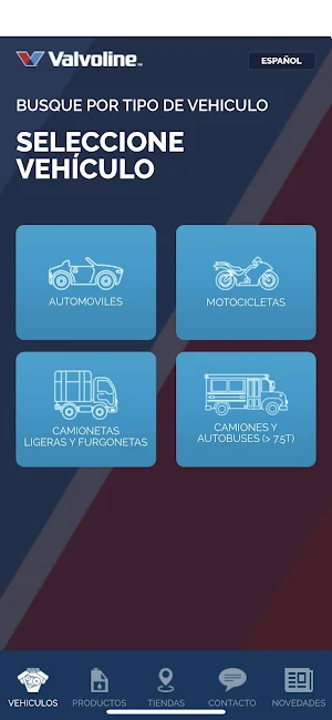 Valvoline Latinoamérica Screenshot 1