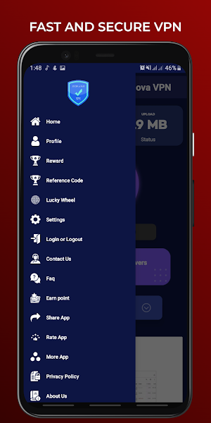 SUPER  VPN - SECURE SUPER FAST Screenshot 3