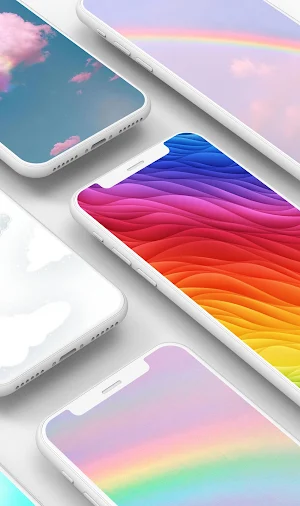 Rainbow Wallpaper Screenshot 2