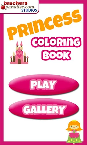 Prince & Princess Coloring Book Screenshot 0
