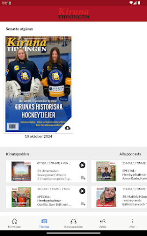 Kiruna-Tidningen Screenshot 2