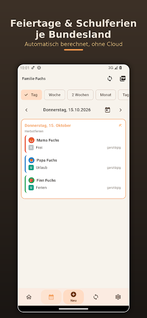 OrgaFuchs – Schichtplaner Screenshot 3