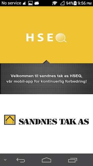 Sandnes Tak HSEQ Screenshot 0