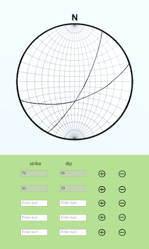 stereonet Screenshot 2