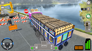 Indian Truck Simulator Game 3D Screenshot 1