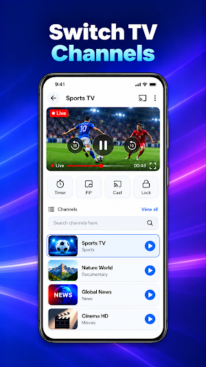 Navo IPTV Player Screenshot 2