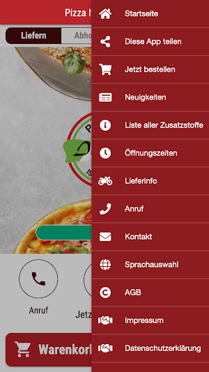 Pizza Italia Limbach Screenshot 2