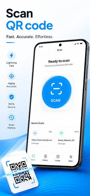 QR Scanner – Scan & Create Screenshot 1