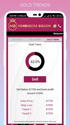 Manibhadra Bullion Screenshot 2