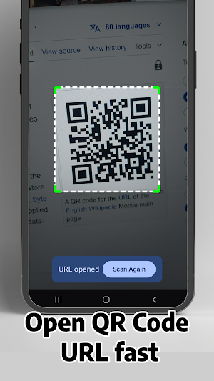 Simple QR Code Scanner Screenshot 2