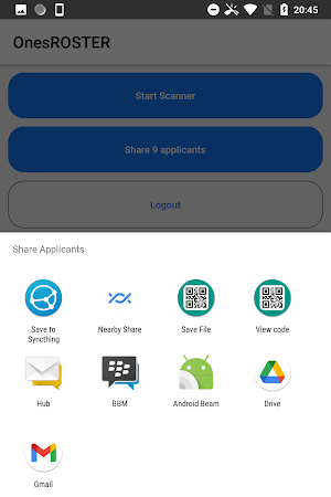 OnesROSTER Screenshot 3