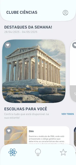 Clube Ciências Screenshot 1