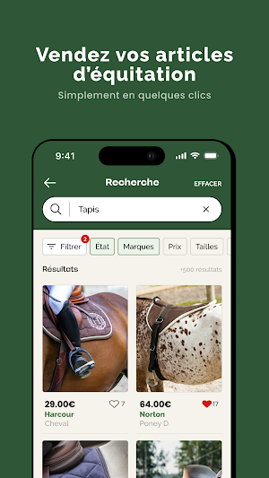 Horseted : Matériel équitation Screenshot 2