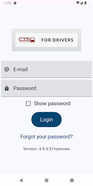 CTS MyRide for Drivers Screenshot 0
