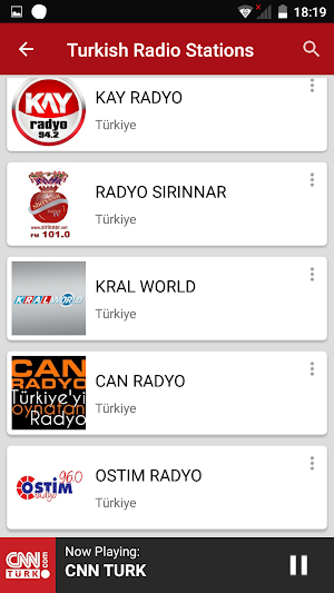 Turkish Radio Stations Screenshot 1