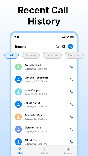 Contacts Screenshot 2