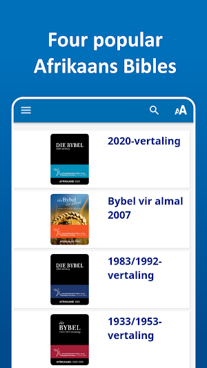 Bible / Die Bybel in Afrikaans - Afrikaanse Bybels Screenshot 2