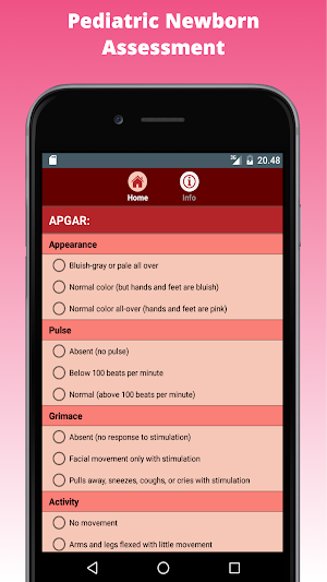 APGAR Score Pro: Pediatric Newborn Assessment Screenshot 0