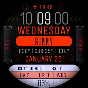 Watch Face WF174 Screenshot 2