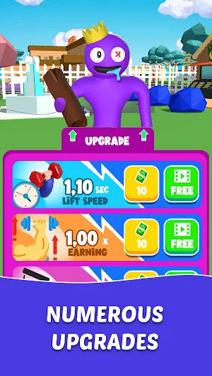 Rainbow friend Lifting Journey Screenshot 1