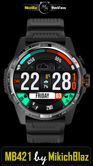 Digital Watch MB421 Screenshot 3