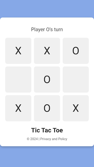 Tic Tac Toe Game Screenshot 0