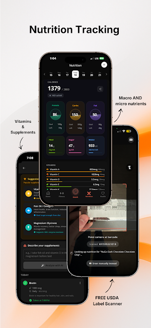 Vora: AI Health & Fitness Screenshot 2
