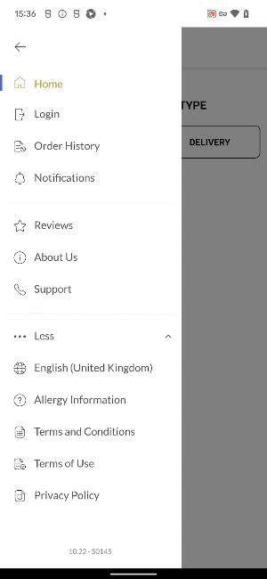 HUNG WANG Chinese Takeaway Screenshot 1