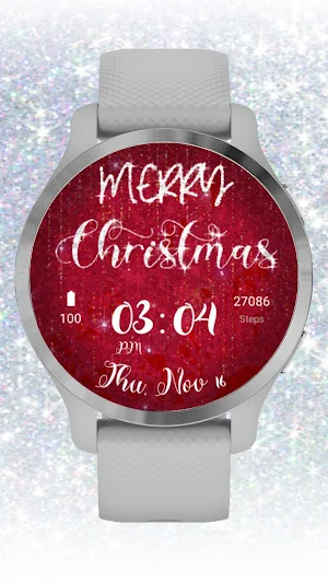 Merry Christmas Watch face Screenshot 0