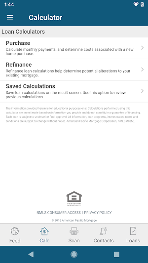 Expedient Mortgage Screenshot 1