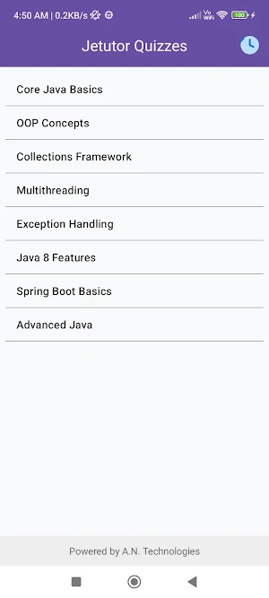 Jetutor App Screenshot 1