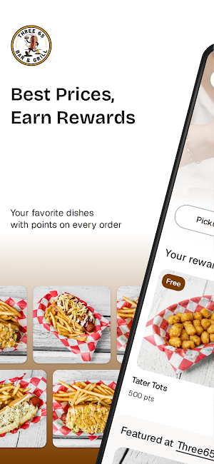 Three65 Bar & Grill Screenshot 0