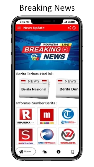 Indonesia Breaking News Screenshot 1