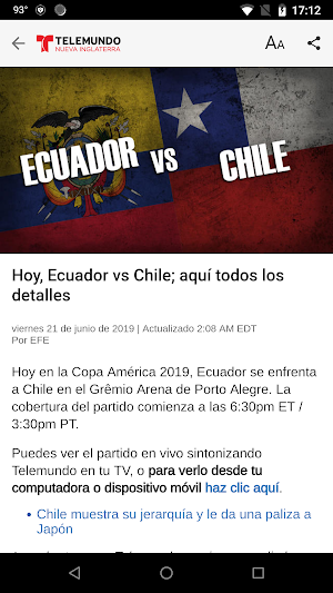 Telemundo Nueva Inglaterra Screenshot 0