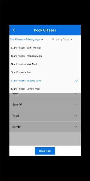 Star Fitness Member Screenshot 1