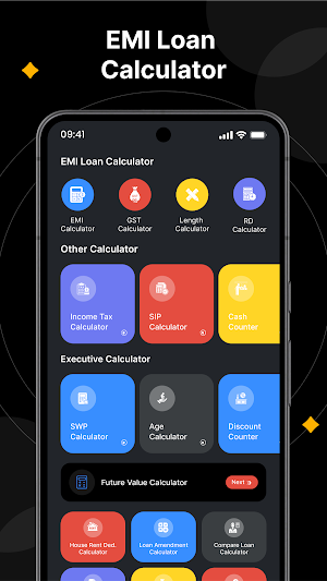 Aadhar Pe EMI Loan Calculator Screenshot 0