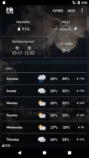 Singapore Weather Screenshot 1