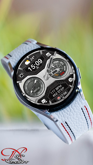 [N-SPORT607]EyeCente Watchface Screenshot 2